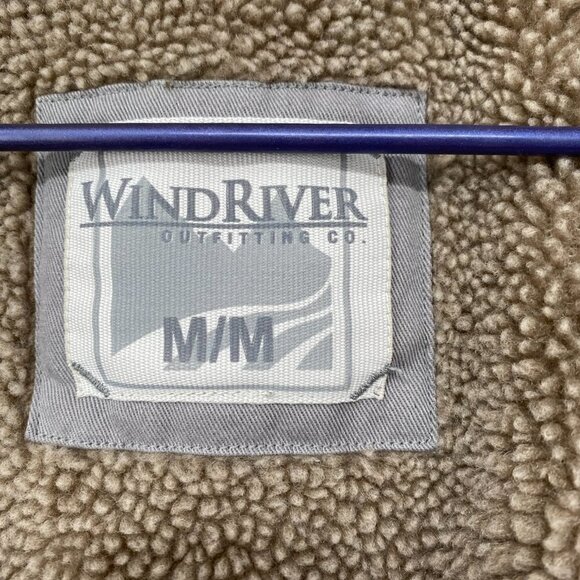 Windriver Cardigan Womens Medium Sherpa Lined Super Chunky Cable Knit Vintage - Picture 6 of 8